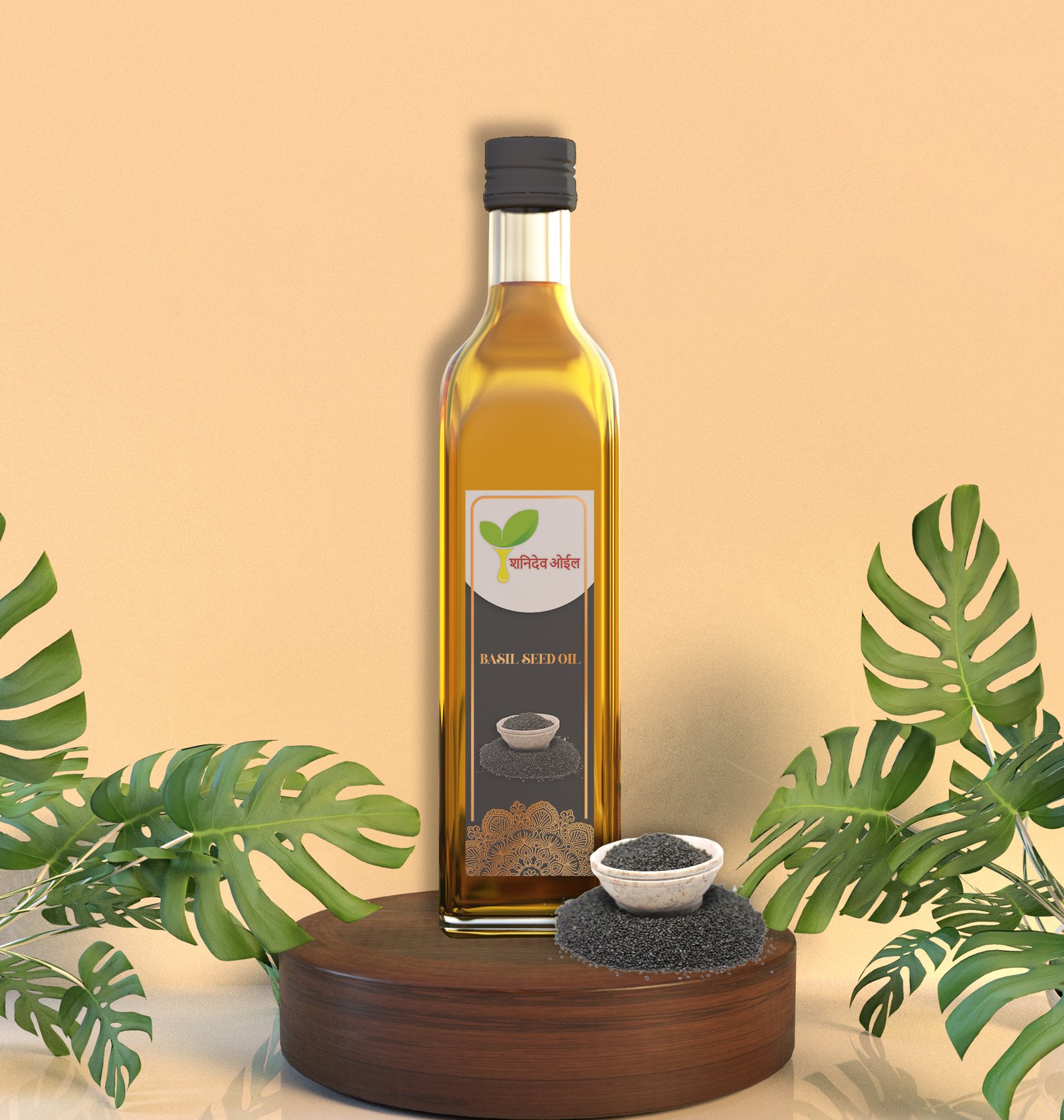 Black Sesame Oil (1Ltr)